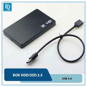 Box Ổ Cứng 2.5 inch màu đen USB 3.0 hỗ trợ 2Tb