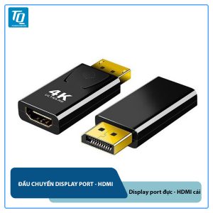 Đầu chuyển đổi Display Port (đực) sang HDMI (cái) 4K