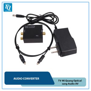 Bộ chuyển đổi âm thanh TV 4K Quang Optical sang Audio AV