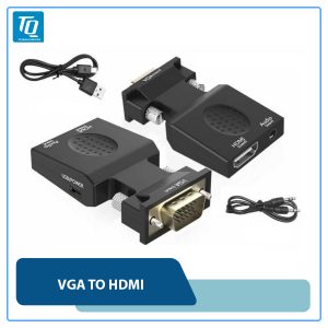 Đầu chuyển VGA RA HDMI (có audio) Box