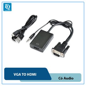 Cáp chuyển VGA RA HDMI (có audio)
